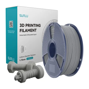 Sunlu ABS High-Speed 3D Printer Filament 1.75 mm 1 kg, Gray