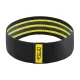 4Fizjo 126 Hip Band Fabric Resistance Band, 10-15 kg, Black/Yellow