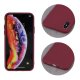 Samsung Galaxy S21 FE 5G (SM-G990B/DS) Matt Silicone Color Case Cover, Burgundy