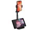Adjustable Rotating Desk Stand for Phone and Tablet, Black