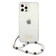 Guess Transparent Hardcase for iPhone 12/12 Pro Pearl