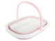 Collapsible Silicone Foot Massage Basin, Pink
