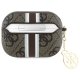 Guess GUAP2P4RPSW AirPods Pro 2 (2022/2023) cover brown/brown 4G Printed Stripes Charm
