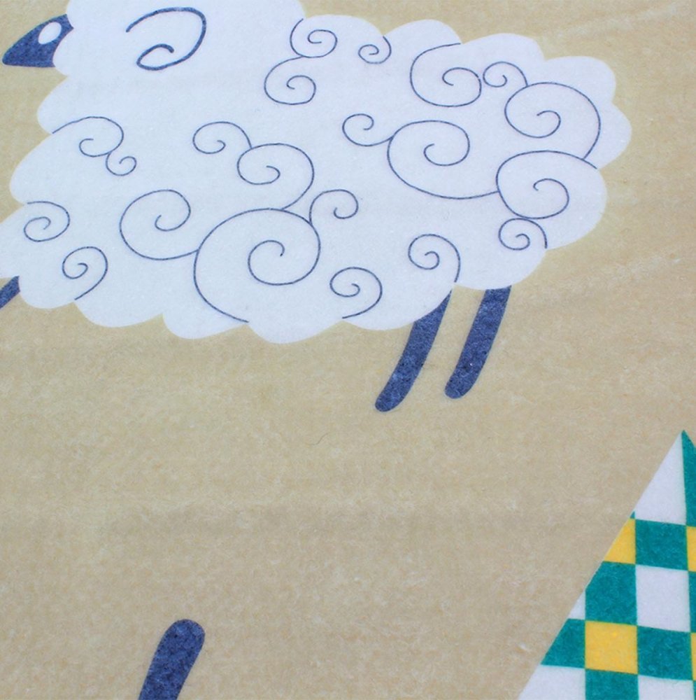 Heated Electric Blanket 150 cm x 70 cm Sheeps (3)