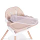 Ecotoys 2-in-1 Baby High Chair, Beige