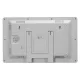 Kienzle Jumbo NEO LCD Weather Wall Clock Weather Station, White
