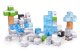 Magnetic Building Blocks for Kids 97 Piece Set, Winter Theme