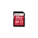 AgfaPhoto SDXC 64GB Memory Card UHS-I Class 10 V30