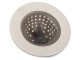 Silikona aizbāznis, sietiņš vannām un izlietnēm, Bēšā | Drain Stopper Sink Strainer