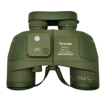 Binoculars 7x50 BaK-4, 7.3°, IPX7 with Compass and Rangefinder