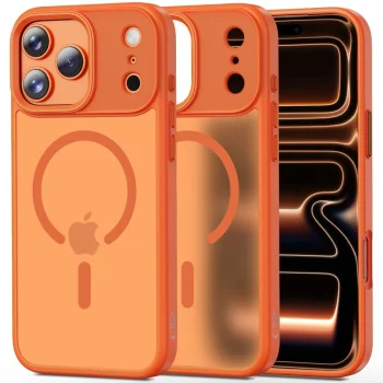 Tech-Protect MagMat MagSafe Case for iPhone 17 Pro - Orange