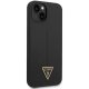 Guess Silicone Triangle Case for iPhone 14 Plus Black