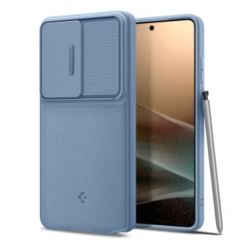 Spigen Optik Armor Case for Samsung Galaxy S26 Ultra, Blue