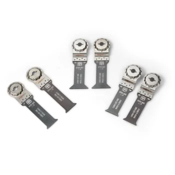 Fein Best of E-Cut SLM Wood & Metal Plunge Saw Blade Set, StarlockMax, 6-Piece