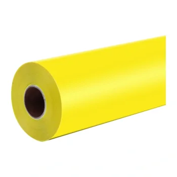 HTVRONT Matte Self-Adhesive Film, 30.5 x 180 cm, Lemon Yellow