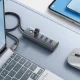 USB Hub Orico PDD4U-U3 4x USB-A 3.0 5Gbps - Gray