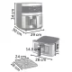 Berdsen Bd-656 9.1L Air Fryer, 1700W, Silver