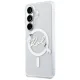 Karl Lagerfeld IML KC Script MagSafe Case for Samsung Galaxy S26, Transparent