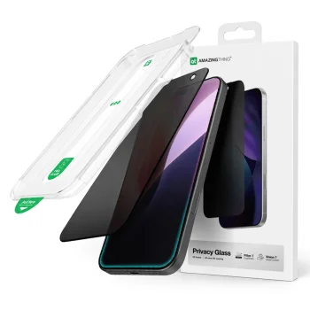 AmazingThing Titan Vision 7 Privacy Glass for iPhone 17 Pro Max