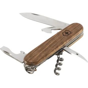 Victorinox Spartan Wood Pocket Knife, Brown
