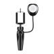 APEXEL Mini Statīvs Telefonam + Pastāvīgās Dienas Gaisma LED | Tripod with LED Light Photo Video