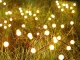 Solar Garden Lights with LED Balls, 2 pcs, 70 cm