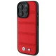 BMW iPhone 16 Pro Case M Perforated And Stitched Line MagSafe, Red