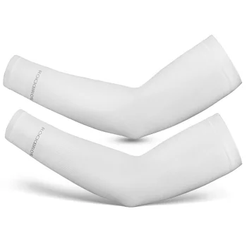 Rockbros XT9002W Cycling Sleeves, White (2 pcs.)