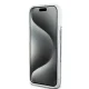 DKNY iPhone 15 Case Liquid Glitters Arch Logo, Black