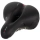 Trizand 00020987 Bicycle Saddle with Suspension and Cover, Black