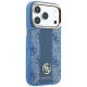 Guess 4G Stripe Round and Classic Logos MagSafe Case for iPhone 17 Pro / 18 Pro - Blue