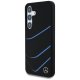 Mercedes Silicone Contrasted Curves MagSafe Case for Samsung Galaxy S25, Black