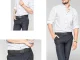 Tactical Military Belt for Trousers with Plastic Buckle, 120 x 3.7 cm, Black