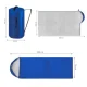 Trizand Tourist Sleeping Bag with Hood, Blue/Black