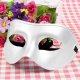 Venetian Masquerade Mask for Carnival Costume Party, White