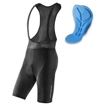 Rockbros RK2002L Bib Cycling Shorts with Insert, L, Black