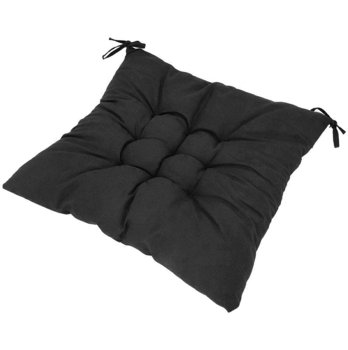 Chair cushion black 40x40