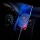 Car air vent holder 3mk Hardy AeroCharger 15W Qi2/MagSafe - black