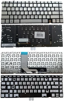 HP Envy 15-EP, 15T-EP Laptop Keyboard with Backlight, US, Silver