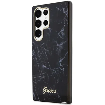 Guess Samsung Galaxy S23 Ultra S918 Hardcase Marble Black