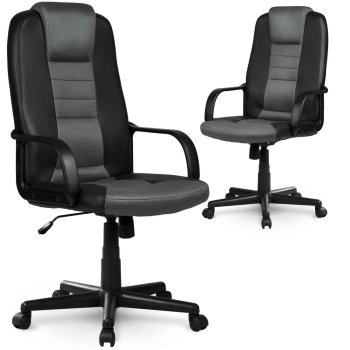 Sofotel Ergonomic Office Chair with Mesh 518B, Black-Grey