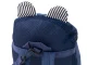 Teddy Bear Kids Backpack with Safety Leash, Navy Blue