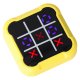 Handheld Electronic Tic-Tac-Toe Game 4-in-1, Yellow