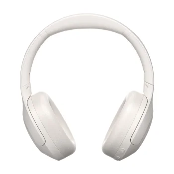QCY H3 Lite Wireless Over-Ear Headphones with ANC and Bluetooth 5.3 - White