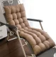 Outdoor Chaise Lounge Cushion 165x50 cm, Brown