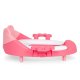 ECOTOYS Kids Toilet Trainer Seat with Soft Padded Cushion and Handles, Pink