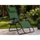Sofotel Chillwell Folding Garden Sun Lounger with Cushion, Set of 2, Green