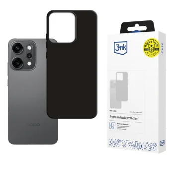 3mk Matt Case for Oppo Reno 14 Pro, Black