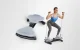 MERACH MR-2465B1-EU Waist Twister Platform with Resistance Bands, White