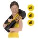 4Fizjo SHIATSU ULTRA+ Wireless Neck and Shoulder Massager, Gold